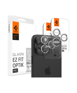 iPhone 14 Pro / 14 Pro Max / 15 Pro / 15 Pro Max / 16 Pro / 16 Pro Max zaštitno staklo kamere SPIGEN Optik EZ-FIT 2Pack Crystal Clear