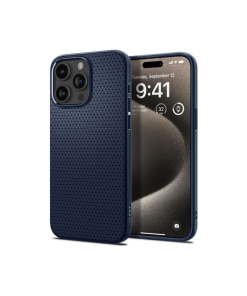 IPHONE 15 PRO MAX TPU SPIGEN LIQUID AIR NAVY BLUE