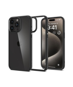 IPHONE 15 PRO MAX TPU SPIGEN ULTRA HYBRID MATTE CRNA