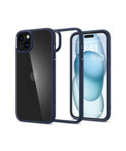 IPHONE 15 TPU SPIGEN ULTRA HYBRID NAVY BLUE