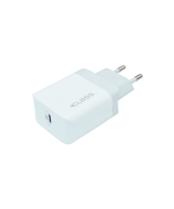 +Class za Apple USB-C PD 20W Brzi Kućni Punjač Bijeli Bulk