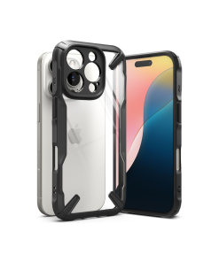 IPHONE 16 PRO MAX TPU RINGKE FUSION X BLACK