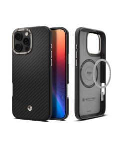 iPhone 16 Pro Spigen Enzo Aramid Black/Natural