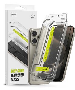 iPhone 16 Pro Ringke Easy Slide Zaštitno Staklo (2 pack) – Clear