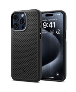 iPhone 15 Pro maskica SPIGEN Core Armor Mat Crna