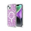 iPhone 14 Sparkly Glitter MagSafe Magenta