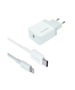 +Class 20W za Apple USB-C PD 20W brzi + Kabel Type C na Lightning Kućni Punjač Bijeli