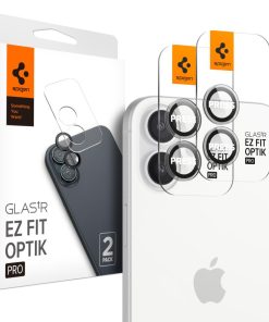 IPHONE 16 / 16 PLUS SPIGEN ZAŠTITNA STAKLA ZA KAMERU EZ-FIT 2PACK CRYSTAL CLEAR