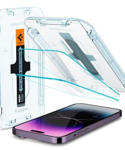 iPhone 14 Pro Max Staklo Spigen EZ-FIT 2Pack Clear