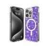 iPhone 15 Pro Sparkly Glitter MagSafe Purple