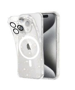 IPHONE 15 PRO TPU SPARKLESKIN MAGSAFE CLEAR