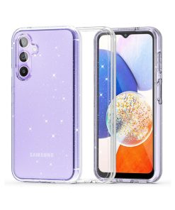 Samsung A14 4G maskica Flexair Hybrid Glitter