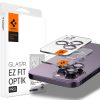 iPhone 14 Pro / 14 Pro Max / 15 Pro / 15 Pro Max / 16 Pro / 16 Pro Max zaštitno staklo kamere SPIGEN EZ-FIT 2Pack Deep Purple