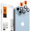 iPhone 14 / 14 Plus / 15 / 15 Plus zaštitno staklo kamere SPIGEN EZ-FIT 2Pack Crna