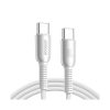 JOYROOM S-A51 Kabel Cutting Edge Serija 60W Type C na Type C 1.2m Sivi