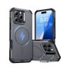 iPhone 16 Pro Max maskica ESR Cyber Armor Kickstand Siva