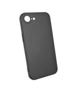 iPhone 16e maskica Silicone Edge Crna