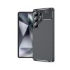 Samsung S25 Ultra maskica Techsuit Carbon Fiber Crna