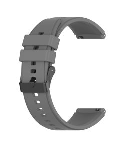 Techsuit W026 narukvica za sat 22mm Huawei Watch GT 2 (46mm) / GT 2 Pro / GT 3 Pro (46mm) / Ultimate, Xiaomi Watch S1 Siva