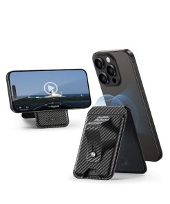 ESR HaloLock Find My stalak za novčanik od umjetne kože Carbon Fiber