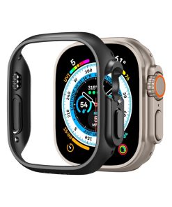 Spigen Thin Fit remen za Apple Watch Ultra / Ultra 2 Crna
