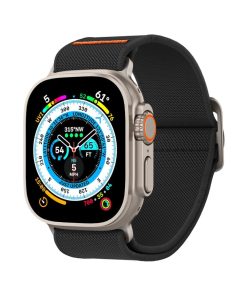 Spigen Fit Lite Ultra Apple Watch 1/2/3/4/5/6/7/8/9/10/SE/SE 2/Ultra/Ultra 2 (42/44/45/46/49mm) Crna