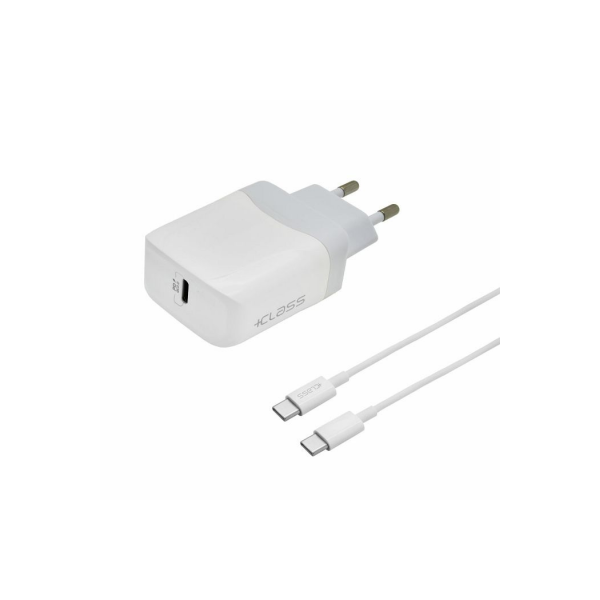 CLASS KUCNI PUNJAC 25W TIP C KABEL TIP C NA TIP C BIJELI 2499