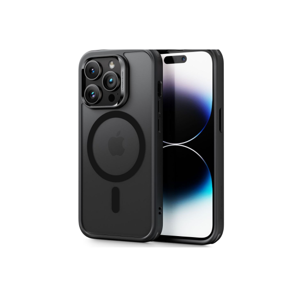 IPHONE 14 PRO MAX TPU ESR CLASSIC HYBRID HALOLOCK MAGSAFE FROSTED BLACK 3324