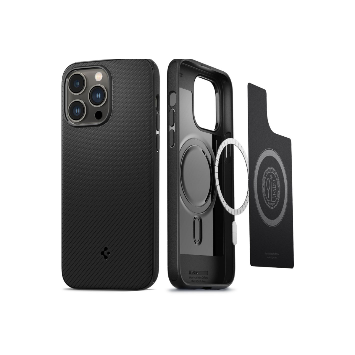 IPHONE 14 PRO MAX TPU SPIGEN MAG ARMOR MATTE BLACK 3207