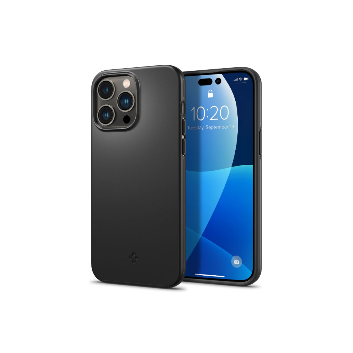 IPHONE 14 PRO MAX TPU SPIGEN THIN FIT CRNA 2563
