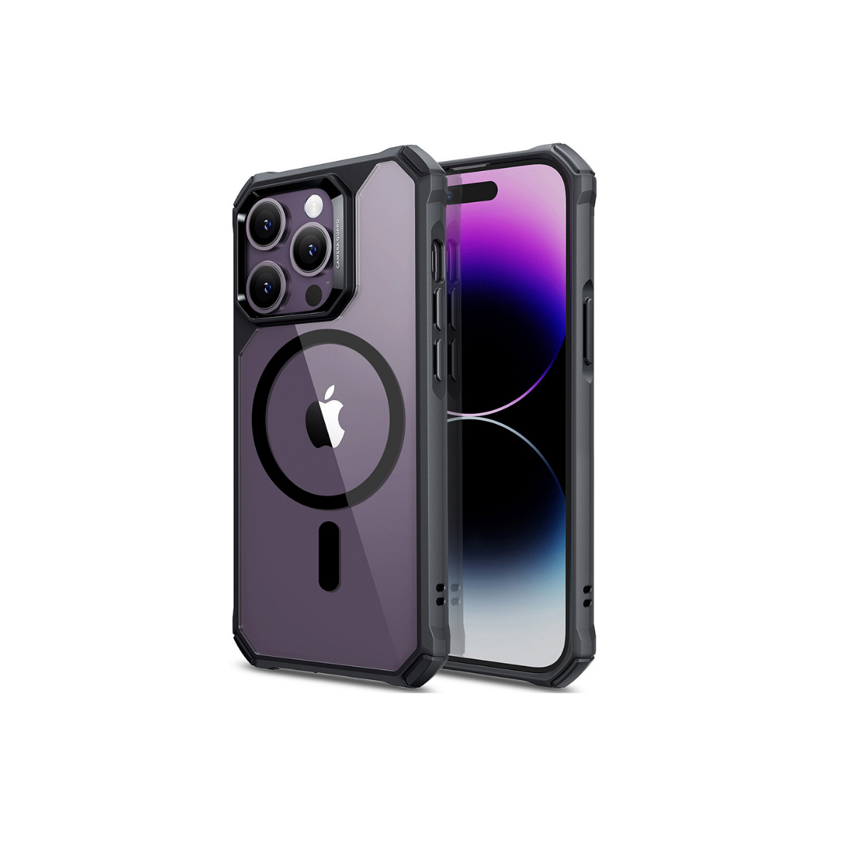 IPHONE 14 PRO TPU ESR AIR ARMOR HALOLOCK CLEAR BLACK 2542