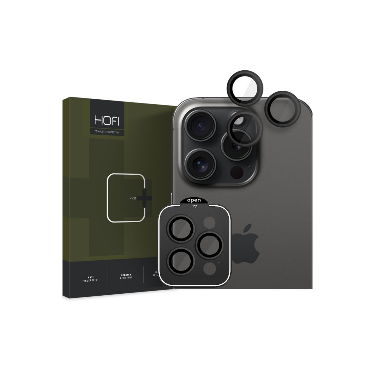 IPHONE 15 PRO 15 PRO MAX HOFI CAMRING PRO PLUS CRNA 2139