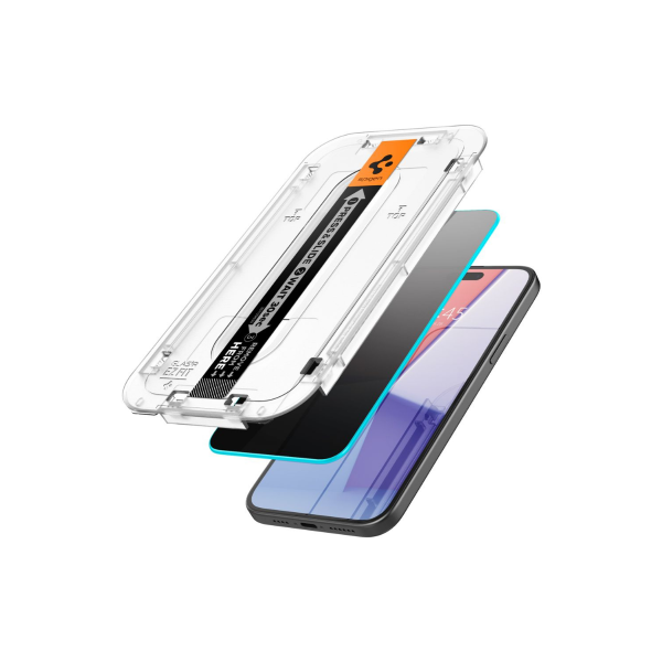 IPHONE 15 PRO MAX STAKLO SPIGEN EZ FIT 2 KOM PRIVACY 3027
