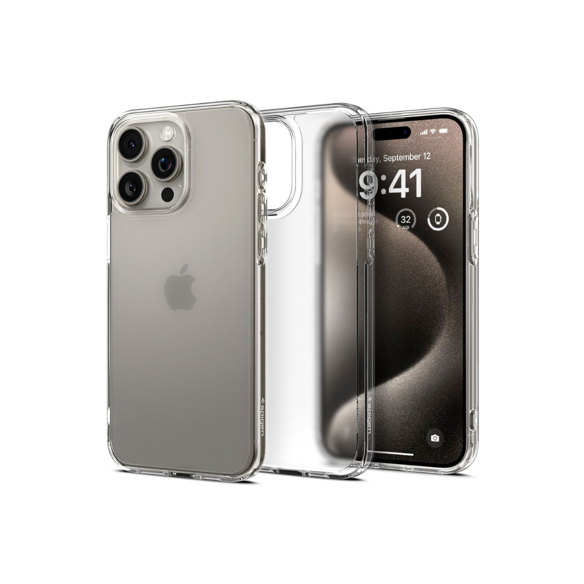 IPHONE 15 PRO MAX TPU SPIGEN ULTRA HYBRID FROST CLEAR 3047