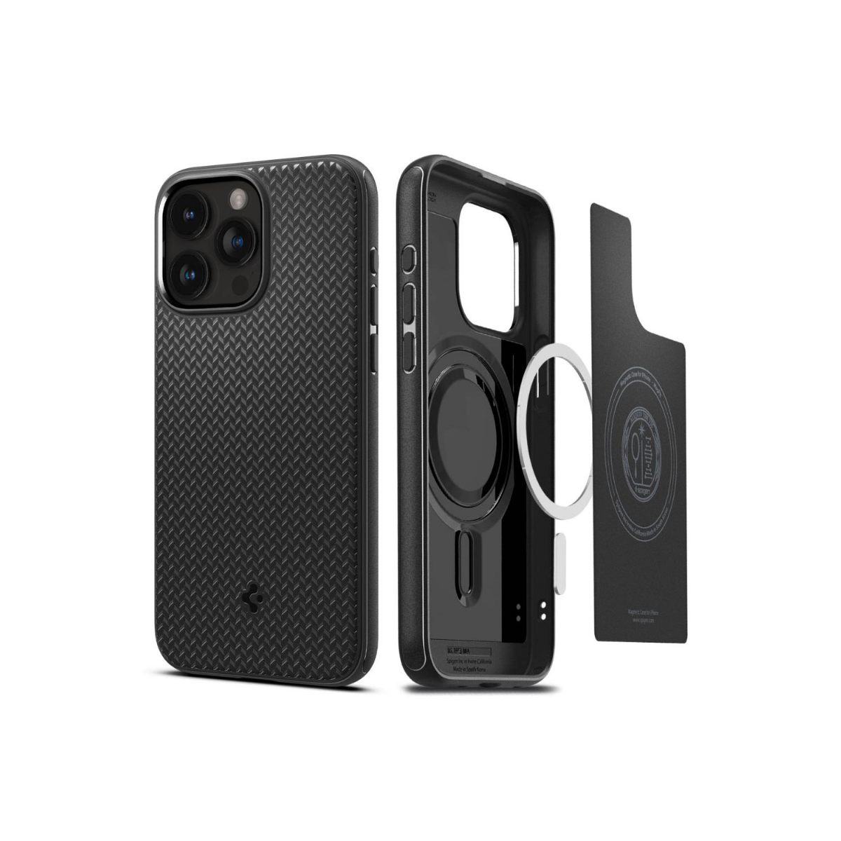 IPHONE 15 PRO TPU SPIGEN MAG ARMOR MATTE CRNA 2373