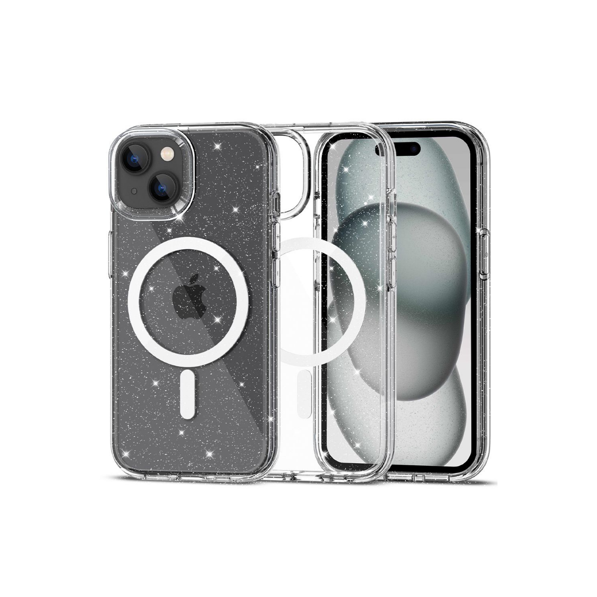 IPHONE 15 TPU FLEXAIR GLITTER 2303