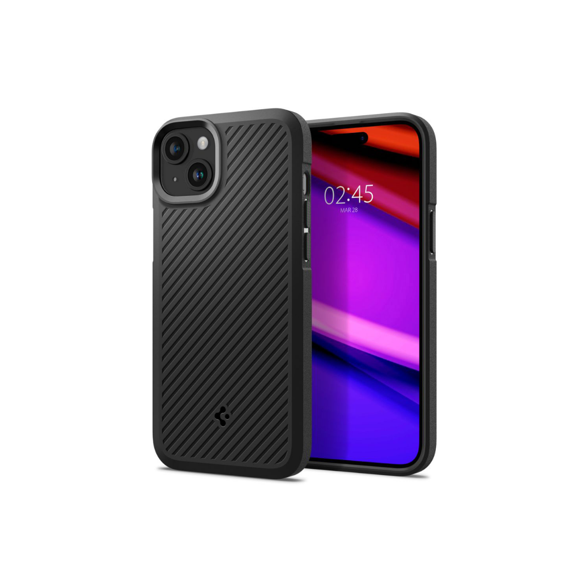 IPHONE 15 TPU SPIGEN CORE ARMOR MATTE BLACK 3305