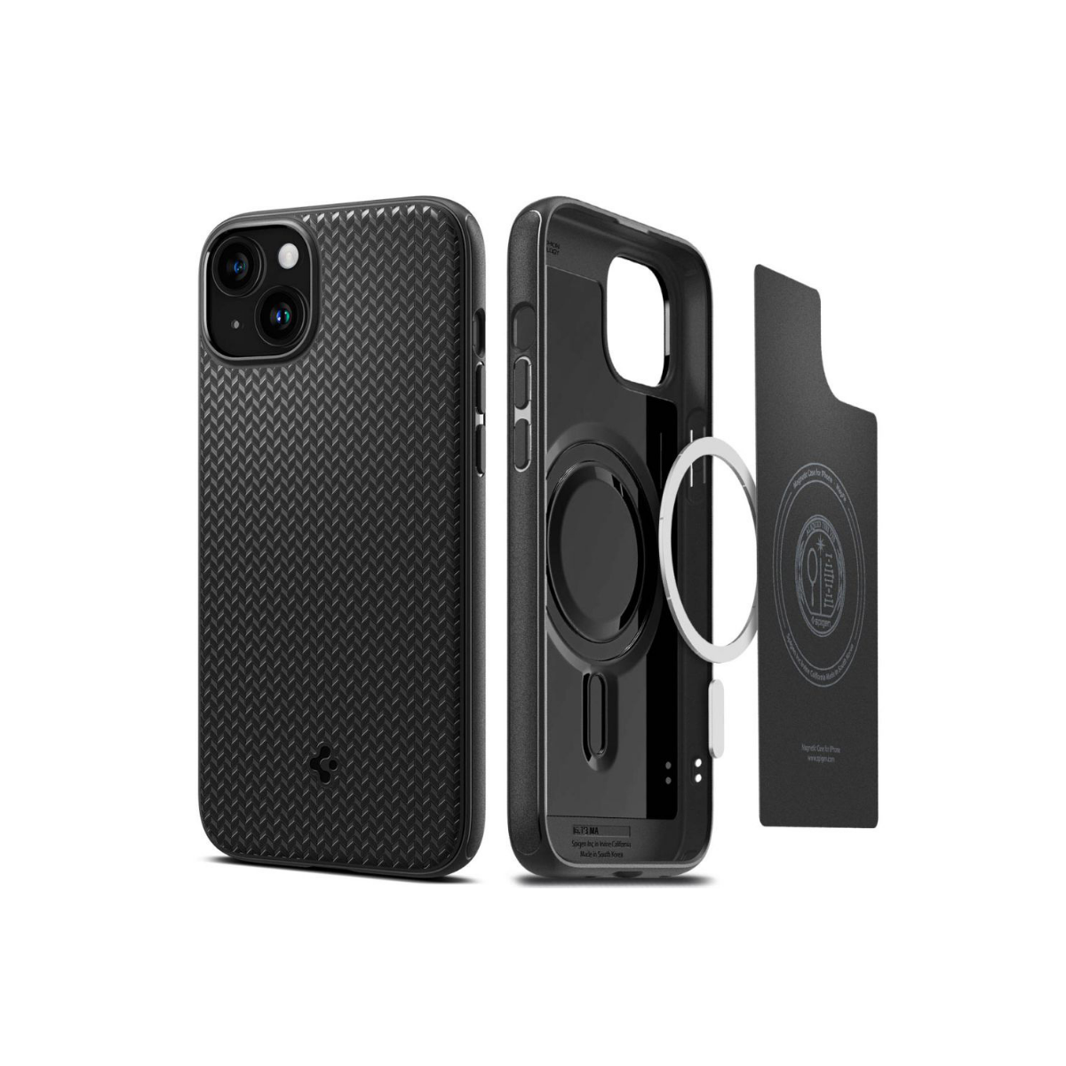 IPHONE 15 TPU SPIGEN MAG ARMOR MATTE BLACK 3470