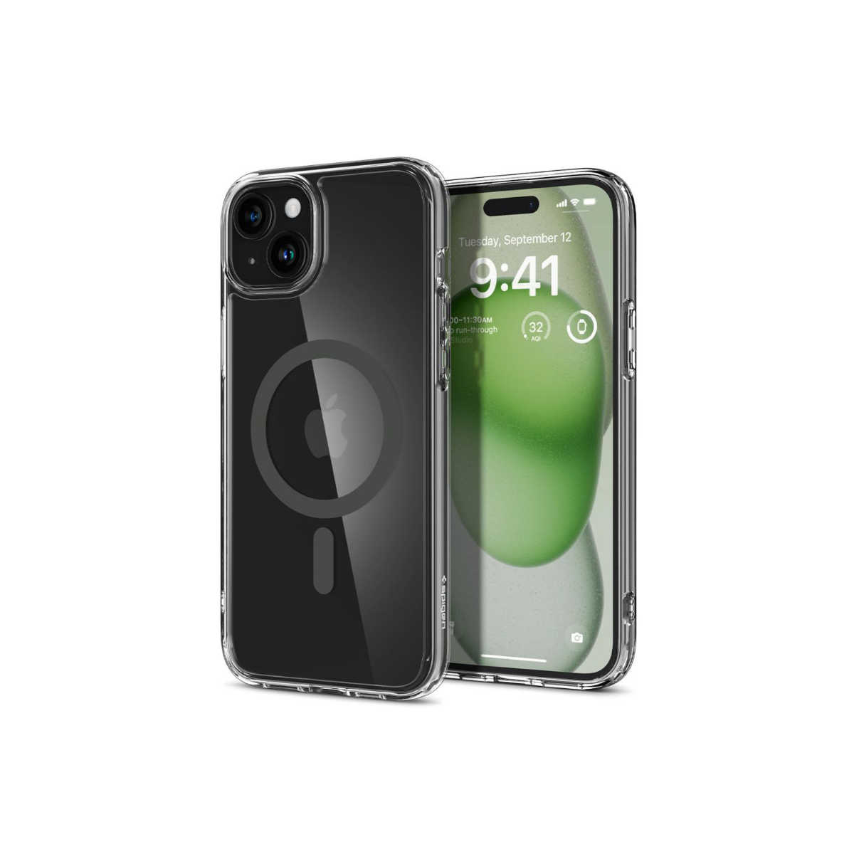 IPHONE 15 TPU SPIGEN ULTRA HYBRID MAGSAFE GRAPHITE 3469