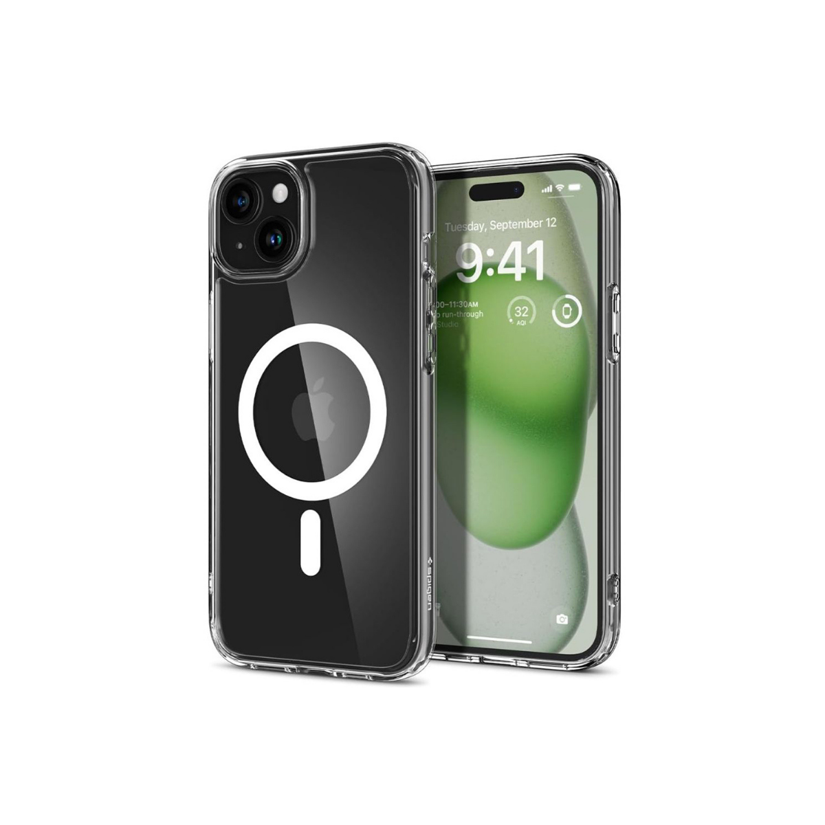 IPHONE 15 TPU SPIGEN ULTRA HYBRID MAGSAFE WHITE 3319