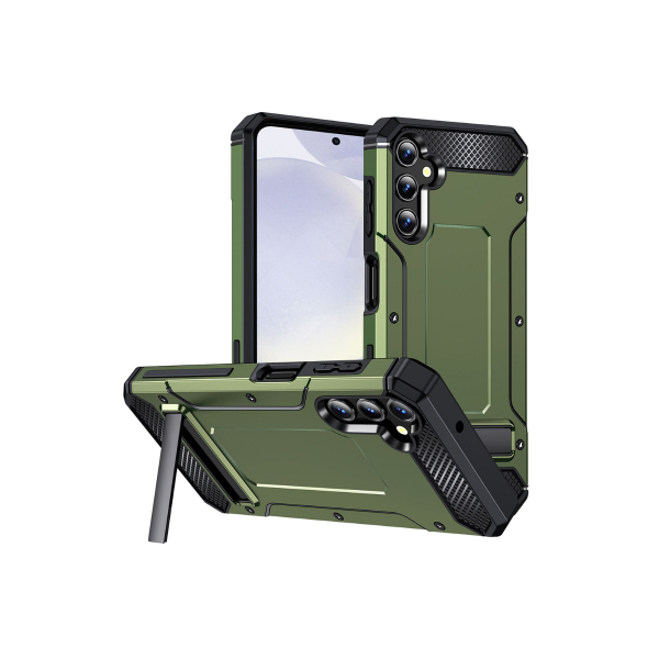 SAMSUNG S24 ULTRA HYBRID ARMOR KICKSTAND GREEN 3480