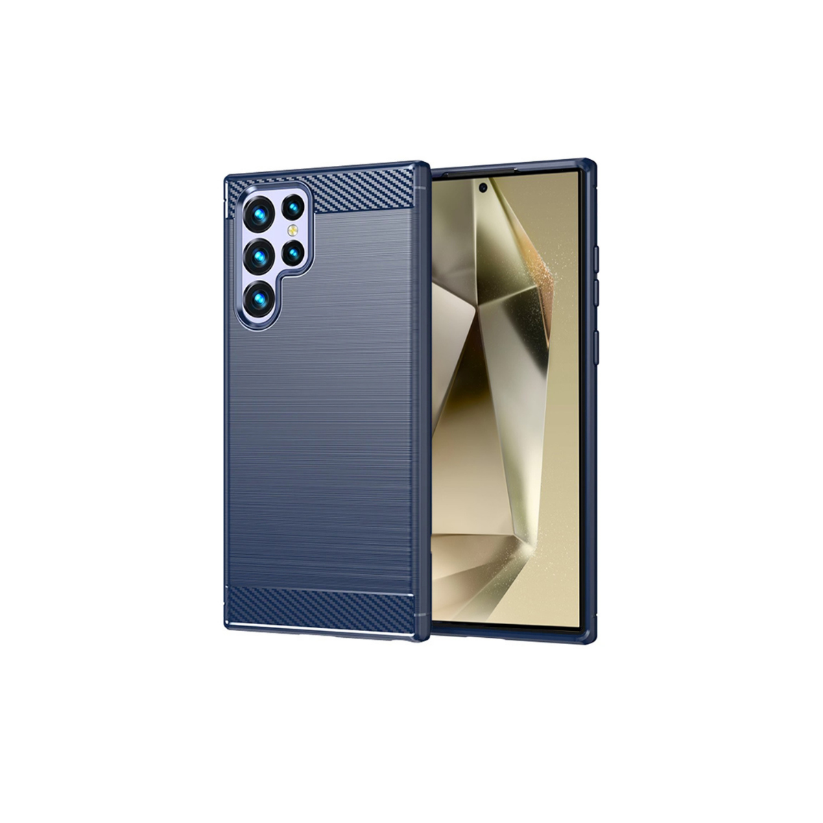 SAMSUNG S24 ULTRA TPU CARBON MATTE PLAVA 3417