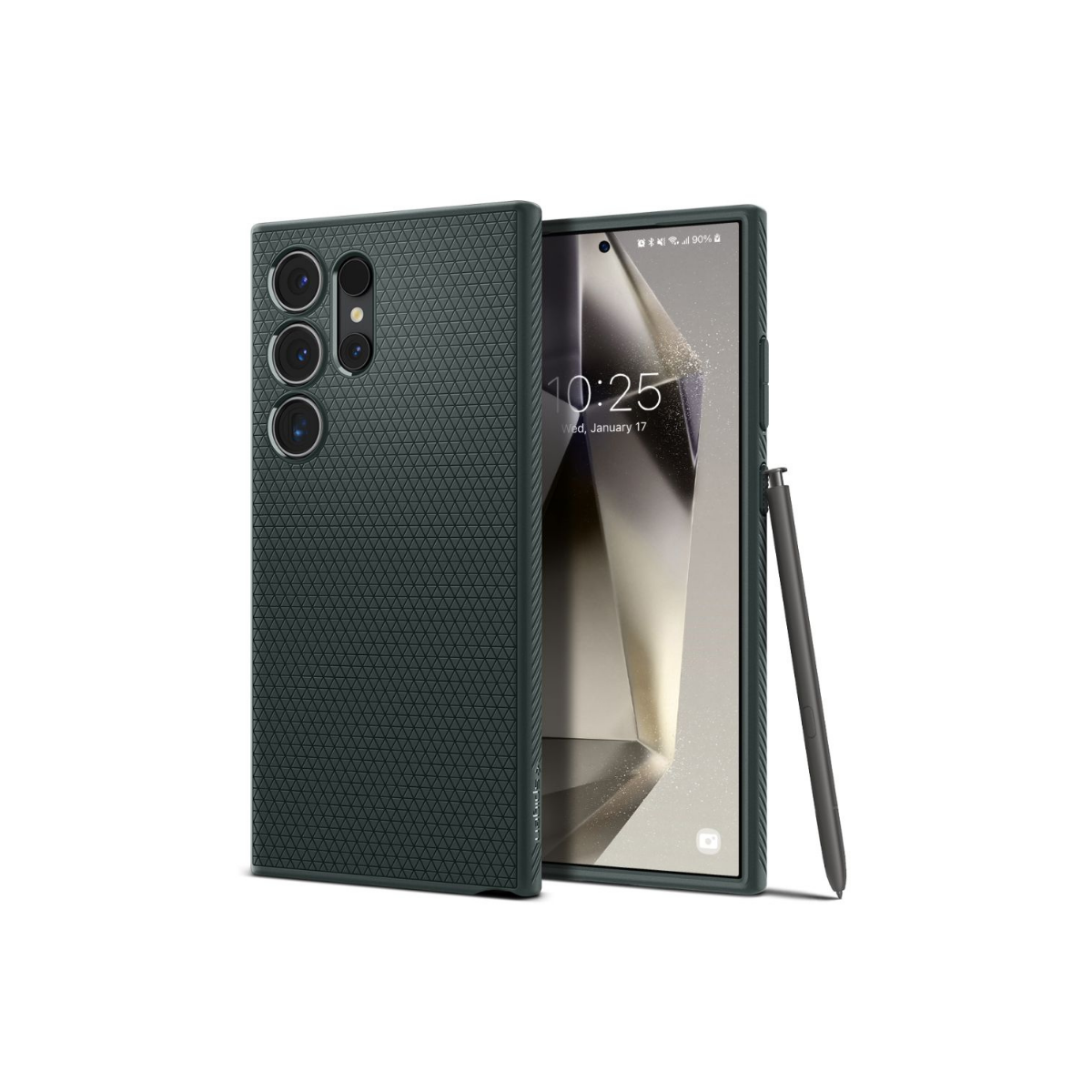 SAMSUNG S24 ULTRA TPU SPIGEN LIQUID AIR ABYSS GREEN 3201