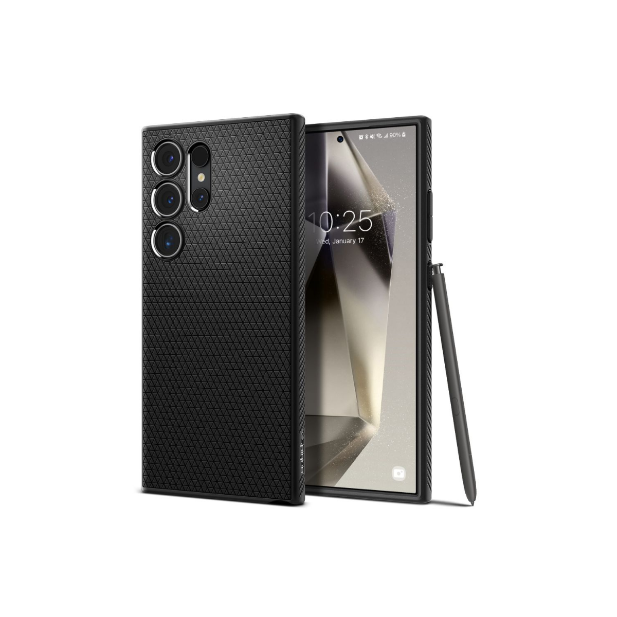 SAMSUNG S24 ULTRA TPU SPIGEN LIQUID AIR MATTE BLACK 3472