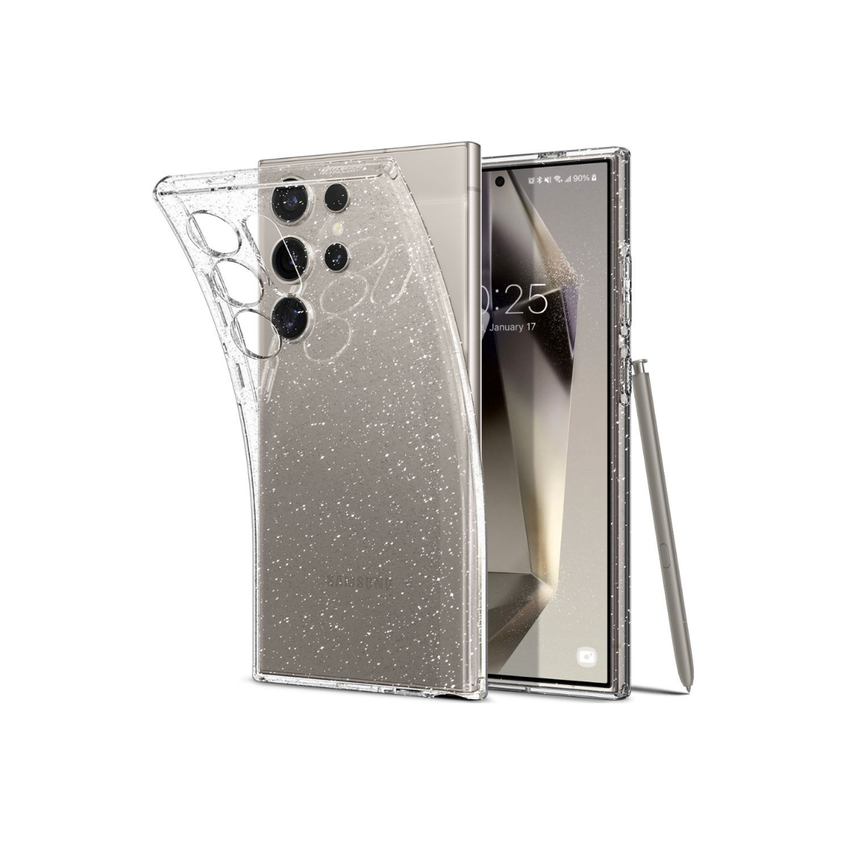 SAMSUNG S24 ULTRA TPU SPIGEN LIQUID CRYSTAL GLITTER CRYSTAL 3037