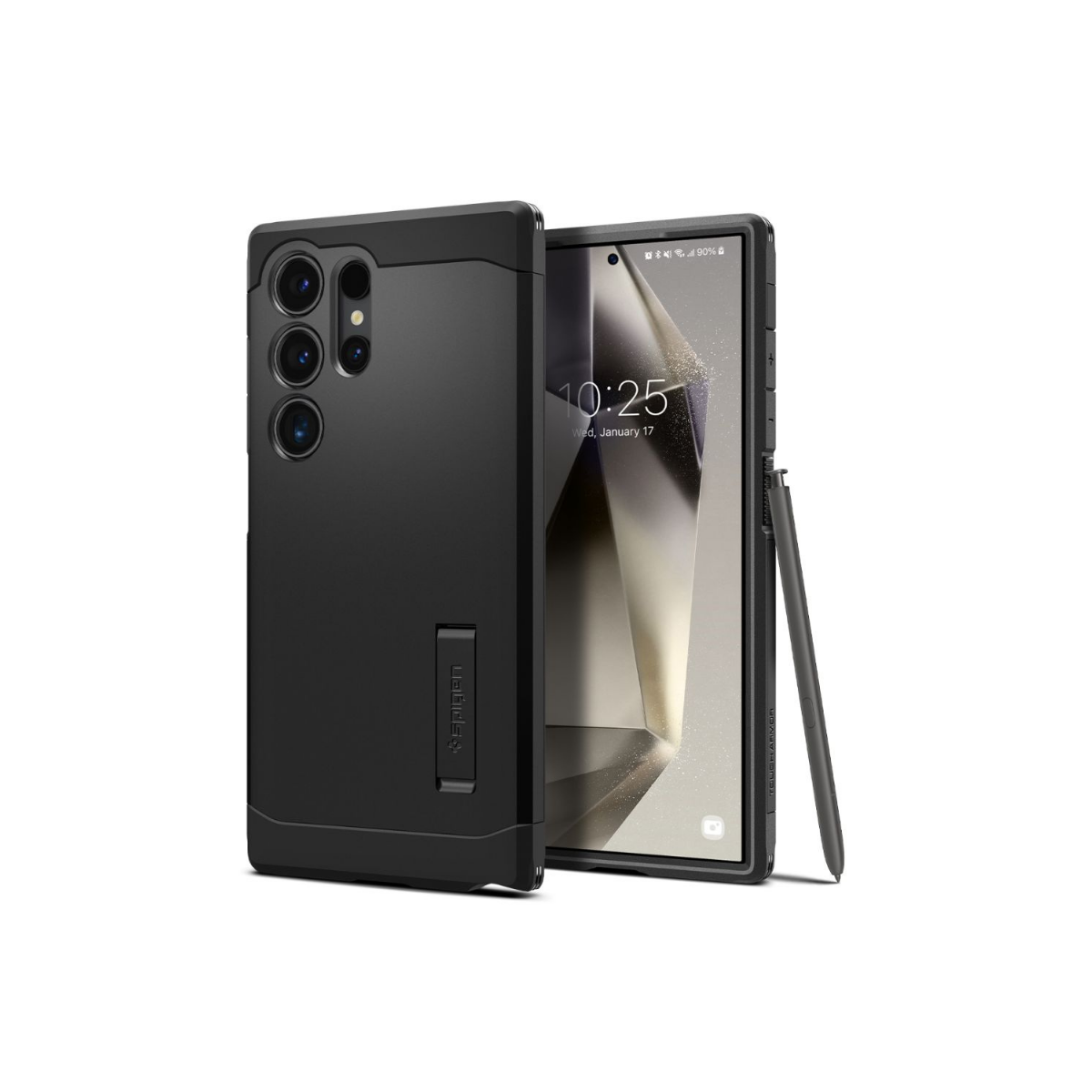 SAMSUNG S24 ULTRA TPU SPIGEN TOUGH ARMOR BLACK 3042