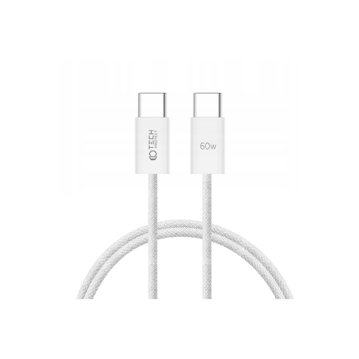 TECH PROTECT ULTRABOOST CLASSIC TIP C KABEL PD60W 3A 1M BIJELI 2329
