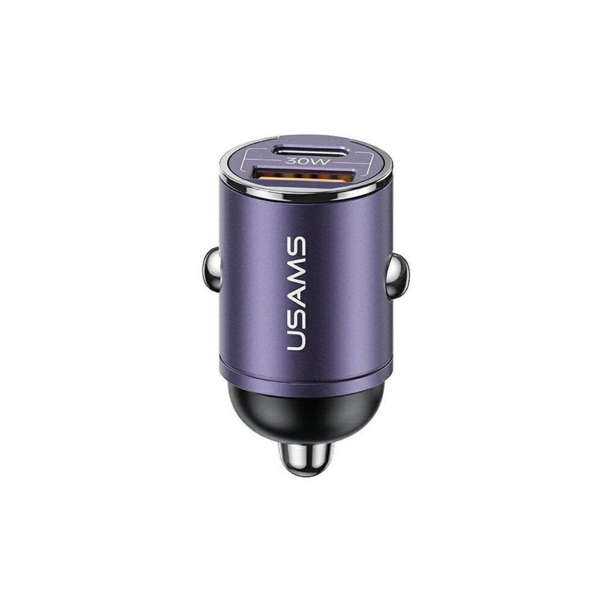 USAMS CC206 AUTO PUNJAC 30W C38 USB BRZO PUNJENJE TIP C LJUBICASTI 3270