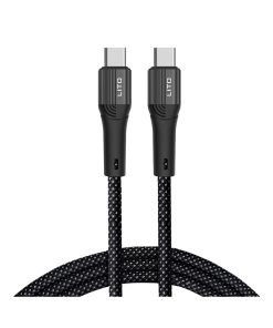 LITO Data kabel LD14 Type-C na Type-C brzo punjenje 60W, 480Mbps 1m Crna