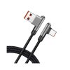 LITO Data kabel LD13 USB na Type C brzo punjenje 60W kutni dizajn 1m Crni